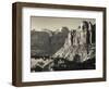 Utah, Virgin, Traffic on the Zion-Mt, Carmel Highway, Winter, USA-Walter Bibikow-Framed Photographic Print