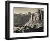 Utah, Virgin, Traffic on the Zion-Mt, Carmel Highway, Winter, USA-Walter Bibikow-Framed Photographic Print