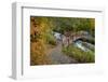 Utah, Wasatch Cache National Forest. Bridge over Stream-Jaynes Gallery-Framed Photographic Print