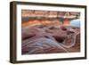 Utah. Weathering Pit Ridge at Lake Powell-Jaynes Gallery-Framed Photographic Print