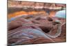 Utah. Weathering Pit Ridge at Lake Powell-Jaynes Gallery-Mounted Photographic Print