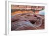 Utah. Weathering Pit Ridge at Lake Powell-Jaynes Gallery-Framed Photographic Print