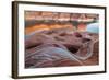 Utah. Weathering Pit Ridge at Lake Powell-Jaynes Gallery-Framed Photographic Print