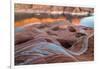 Utah. Weathering Pit Ridge at Lake Powell-Jaynes Gallery-Framed Photographic Print