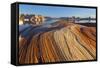 Utah. Weathering Pit Ridge at Lake Powell-Jaynes Gallery-Framed Stretched Canvas