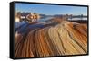 Utah. Weathering Pit Ridge at Lake Powell-Jaynes Gallery-Framed Stretched Canvas