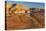 Utah. Weathering Pit Ridge at Lake Powell-Jaynes Gallery-Stretched Canvas