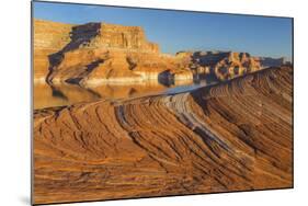 Utah. Weathering Pit Ridge at Lake Powell-Jaynes Gallery-Mounted Photographic Print