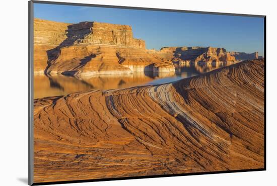 Utah. Weathering Pit Ridge at Lake Powell-Jaynes Gallery-Mounted Photographic Print