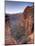 Utah, Zion National Park, from Canyon Overlook, USA-Alan Copson-Mounted Photographic Print