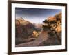 Utah, Zion National Park, from Canyon Overlook, USA-Alan Copson-Framed Photographic Print