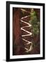 Utah, Zion National Park, Hikers on Walters Wiggles Zigzag-David Wall-Framed Photographic Print