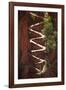 Utah, Zion National Park, Hikers on Walters Wiggles Zigzag-David Wall-Framed Photographic Print