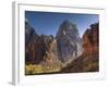 Utah, Zion National Park, the Great White Throne, USA-Alan Copson-Framed Photographic Print