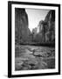 Utah, Zion National Park, the Narrows of North Fork Virgin River, USA-Alan Copson-Framed Photographic Print