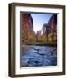 Utah, Zion National Park, the Narrows of North Fork Virgin River, USA-Alan Copson-Framed Photographic Print