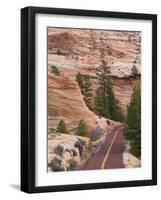 Utah, Zion National Park, USA-Alan Copson-Framed Photographic Print