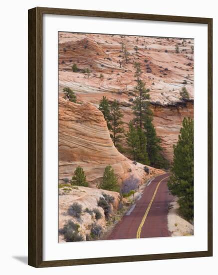 Utah, Zion National Park, USA-Alan Copson-Framed Photographic Print