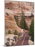 Utah, Zion National Park, USA-Alan Copson-Mounted Photographic Print