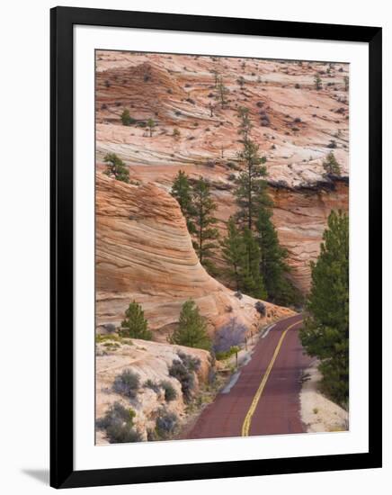 Utah, Zion National Park, USA-Alan Copson-Framed Photographic Print