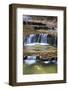 Utah, Zion National Park, Water Cascading Through Left Fork of North Creek-Jamie And Judy Wild-Framed Photographic Print