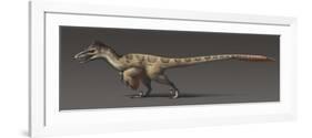 Utahraptor Ostrommaysorum, the Largest known Dromaeosaur-null-Framed Premium Giclee Print