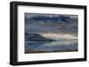 Utan, Antelope Island State Park. Clouds over a Wintery Great Salt Lake-Judith Zimmerman-Framed Photographic Print