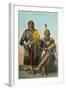 Ute Chief and Squaw-null-Framed Art Print