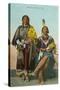 Ute Chief and Squaw-null-Stretched Canvas