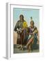 Ute Chief and Squaw-null-Framed Art Print