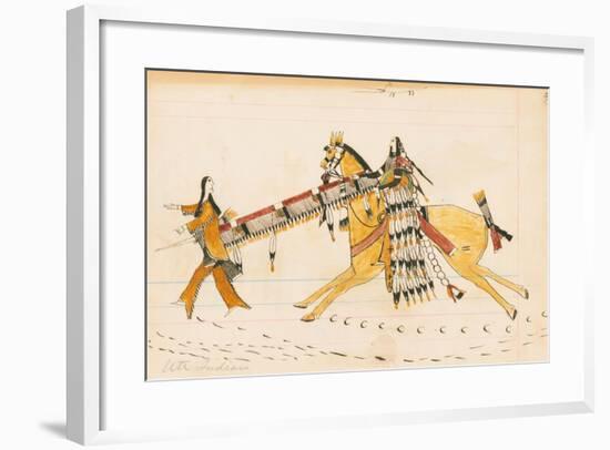 Ute Indian, 1874-75-null-Framed Giclee Print