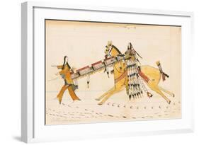 Ute Indian, 1874-75-null-Framed Giclee Print