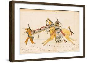 Ute Indian, 1874-75-null-Framed Giclee Print