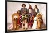 Ute Indians, Chief Sevara and Family-null-Framed Art Print