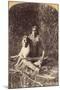 Ute Man with Dog, c1874-John K. Hillers-Mounted Giclee Print