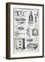 Utensils For Broiling - Meat Screen, Including Various Grills-Isabella Beeton-Framed Giclee Print