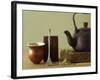 Utensils for Chimarrao: Silver Straw, Infusing Bowl-Ricardo De Vicq De Cumptich-Framed Photographic Print