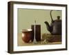 Utensils for Chimarrao: Silver Straw, Infusing Bowl-Ricardo De Vicq De Cumptich-Framed Photographic Print