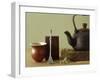 Utensils for Chimarrao: Silver Straw, Infusing Bowl-Ricardo De Vicq De Cumptich-Framed Photographic Print