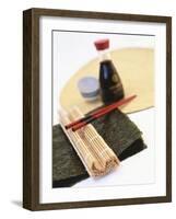 Utensils for Preparing Sushi-Peter Medilek-Framed Photographic Print