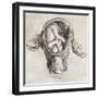 Uterus with Fetus, Illustration, 1774-Science Source-Framed Giclee Print