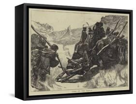 Utes on the March-Arthur Boyd Houghton-Framed Stretched Canvas