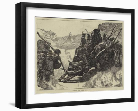 Utes on the March-Arthur Boyd Houghton-Framed Premium Giclee Print