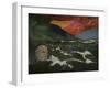 Utha Emerging From the Sea by William Blake-William Blake-Framed Giclee Print