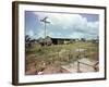 Utility Buildings at the People's Temple Agricultural Project, in Jonestown, Guyana, 1978-null-Framed Photo