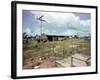 Utility Buildings at the People's Temple Agricultural Project, in Jonestown, Guyana, 1978-null-Framed Photo