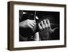 Uto Ughi Playing-Mario de Biasi-Framed Premium Photographic Print