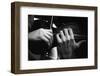 Uto Ughi Playing-Mario de Biasi-Framed Photographic Print