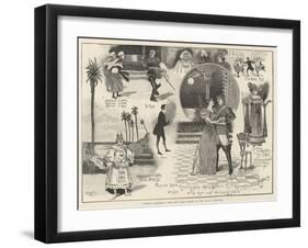Utopia (Limited), the New Comic Opera at the Savoy Theatre-Cecil Aldin-Framed Giclee Print