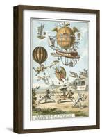 Utopias of Aerial Navigation in the Last Century-null-Framed Giclee Print